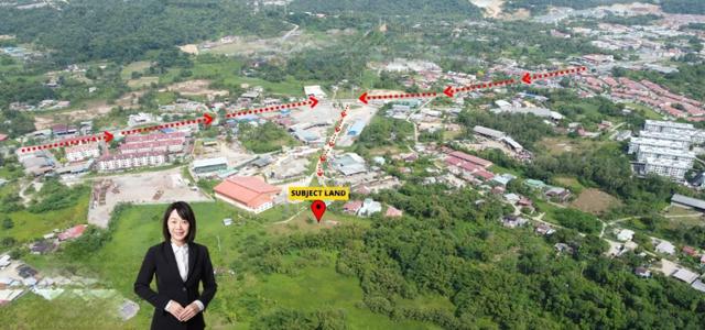 SALE KK Jalan Tuaran CL Flat Land Industral Zone (Hot Location) 2.32Ac 2