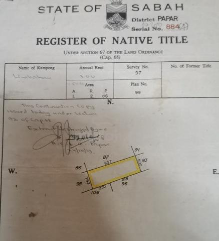 NT Land (Papar) 1