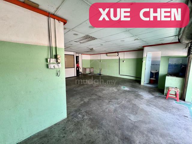 FIRST FLOOR FORTUNE PARK 1750sf CONCRETE LIGHT INDUSTRY JELUTONG WORTH 2