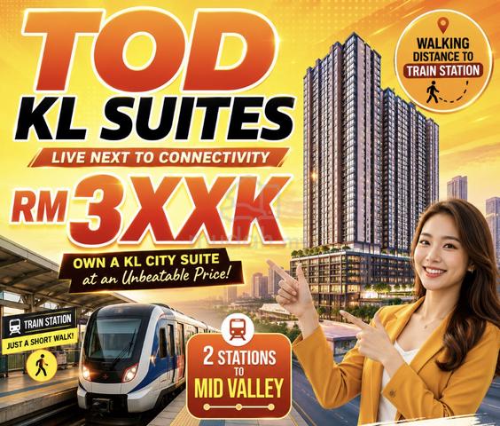 Star Residence, 5 Mins to Mid Valley, Next to LRT/MRT Stations 1