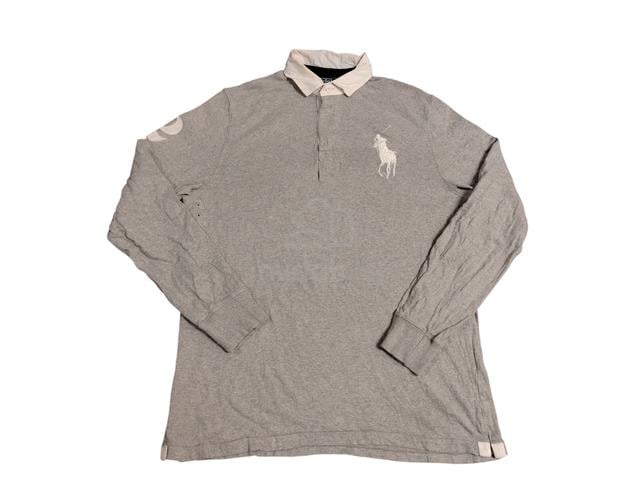 トップス Ralph Lauren Big Pony Rugby Shirt 90sY2K Polo Ralph Lauren Big Pony 20th Anniversary Rugby Sweatshirt