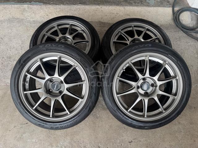 Rim wedsport tc105n titan gold 16 inch like new - photo 2 of 6