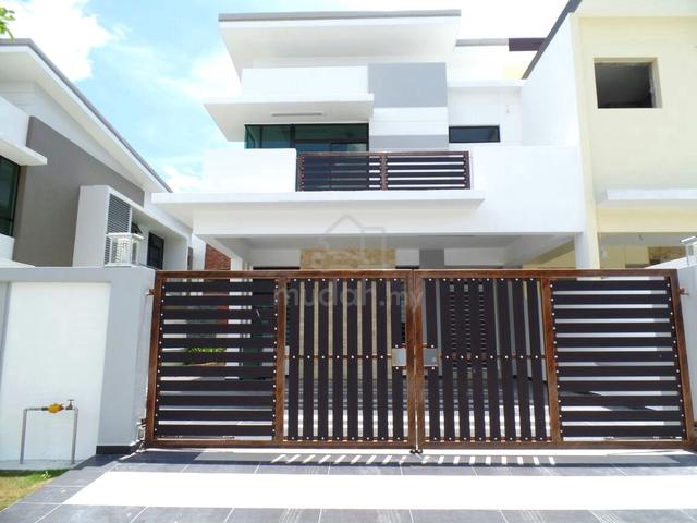 Gated Guarded Fully Furnish Double Storey Cluster House Tun Aminah 1
