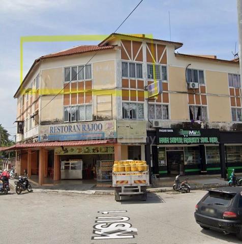 Cash Back 20k Sale Shop House Corner Taman Kuala Selangor Utama FHold 1