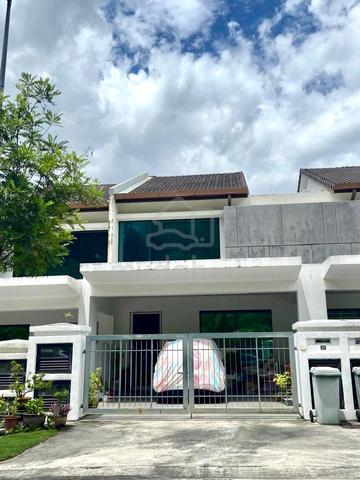 FACING OPEN! Double Storey Terrace Taman Desa Budiman Sungai Long Cher 1