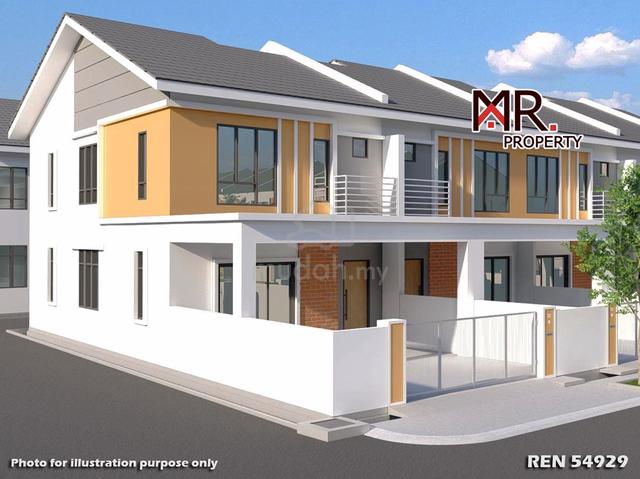 END LOT Double Storey Terrace House Taman Desa Bidara FOR SALE 1