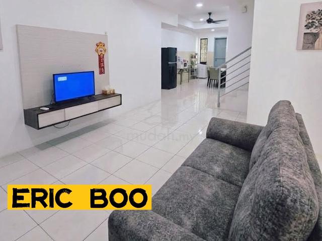 Begonia Villa Townhouse Lower Ground 3 Room Furnish Tasek Mutiara 1