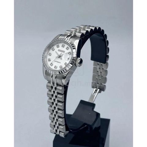 Custom S. Mod 26mm Silver Diamond White Datejust - photo 4 of 6