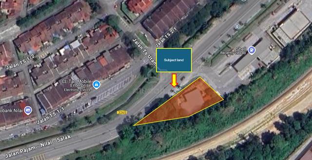 Prime Commercial Land for Rent – High Traffic & Visibility 1