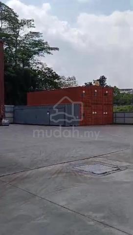 Hot Area Limited Big Warehouse with big land for rent meru klang 3