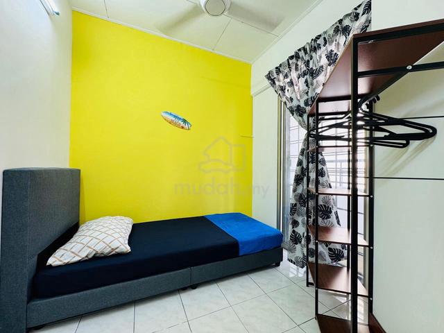 SINGLE LELAKI PRIVACY Free Wifi@IDAMAN SUTERA CONDO, Setapak🔥 1