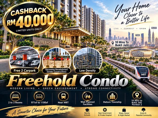 Fully Urnished, Near Pavilion2 Bukit Jalil, Low Density, Freehold 1