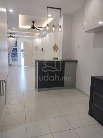 Senai Scientex Utama Double Storey Bumi Lot Renovated Unit 1
