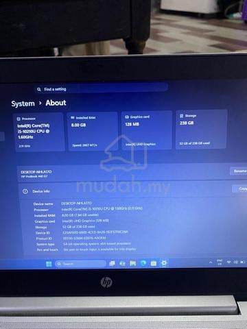 Hp probook 440 G7 - photo 3 of 3