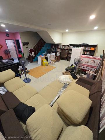 TAMAN MERDANG DOUBLE STOREY TERRACE CORNER FOR SALE At KOTA SAMARAHAN 1