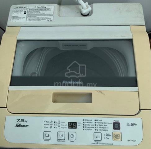 panasonic washing machine 7.5