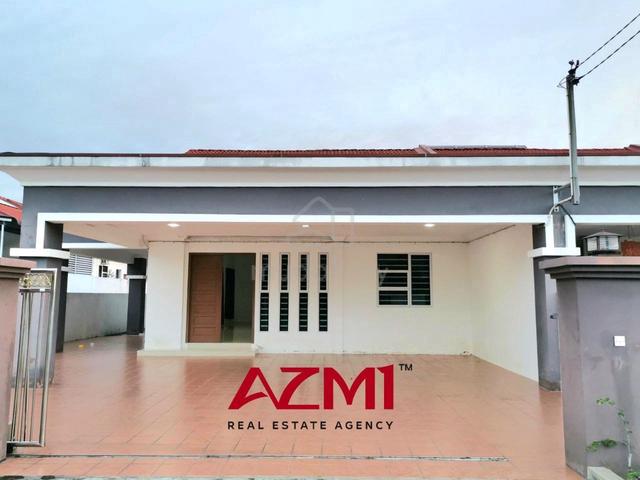 Fully Tiled Car Porch Single Storey Terrace Corner Jalan Bakam Miri 1