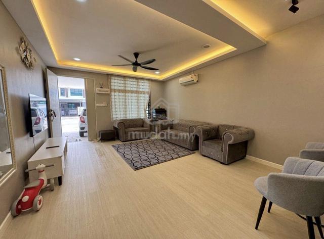 Fully Reno 1.5 Storey House For Sale Taman Desa Bertam Melaka 1