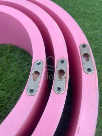 C112 Rak Hiasan Dinding Set of 3 Round - photo 6 of 6