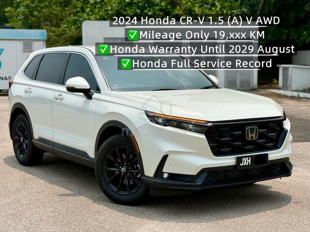 2024 Honda CR-V 1.5 V (A) AWD✅19K KM Only - 1