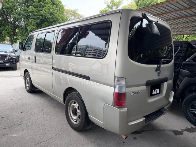 2012 Nissan URVAN 3.0 WINDOW VAN (M) SERVICE REC - 2