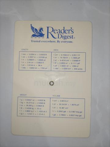 Vintage Reader's Digest World Time Selector Conver - photo 2 of 3
