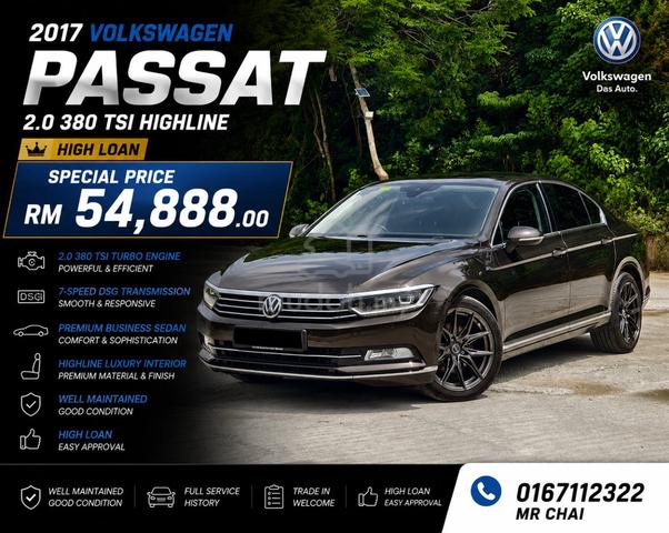 2017 Volkswagen PASSAT 2.0 TSI HIGHLINE (CKD) (A) - 1