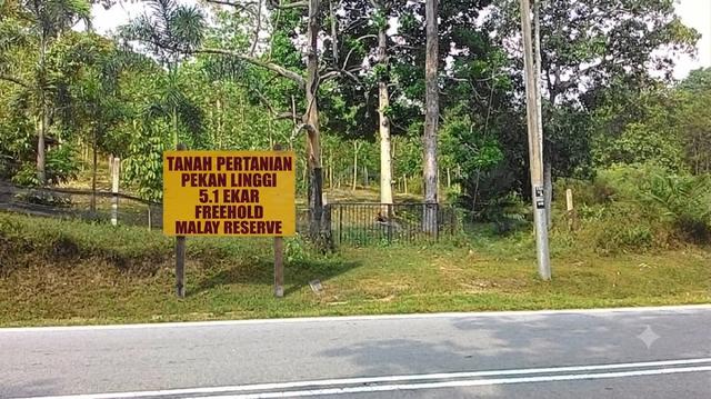 [Tanah Tepi Jalan] Tanah Pertanian 5 Ekar Linggi Lubok Cina Rembau 1
