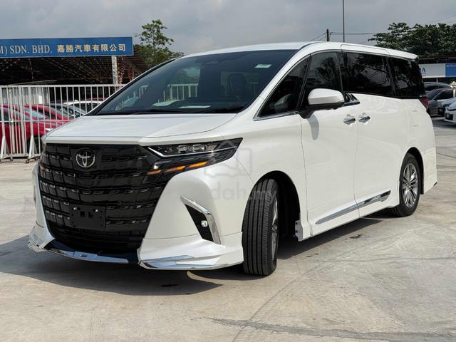 2025 TOYOTA Alphard Z FULLY LOADED & 7 KM ONLY !! - 2