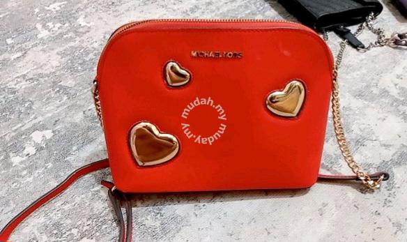 Bag Michael kors red - Bags & Wallets for sale in Ampang Hilir, Kuala Lumpur