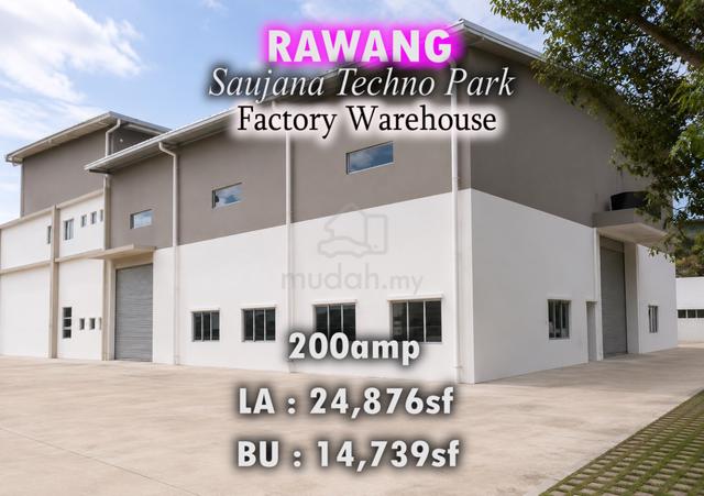 Saujana Teknologi Rawang Corner Bungalow Factory Warehouse 2.5storey 1