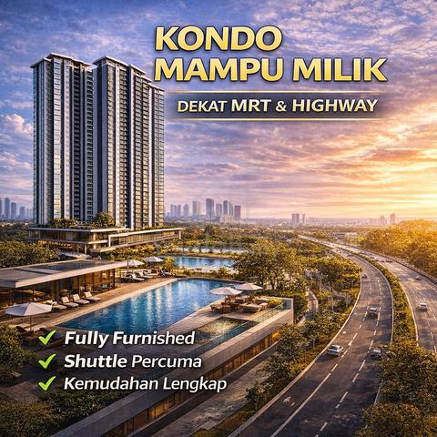 PINJAMAN 100% DISEDIAKAN💯Unit 4-Bilik Moden 🏠Lengkap Perabot – Cheras Selatan 1