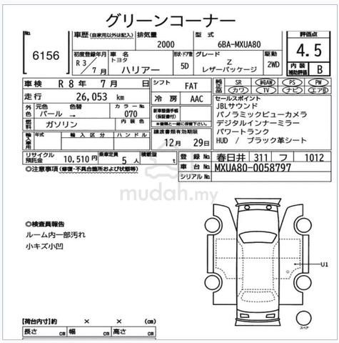 Toyota Harrier Z 2.0 leather 2 tones black white 6 - 2