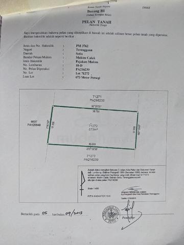 Tanah di bari besar 1