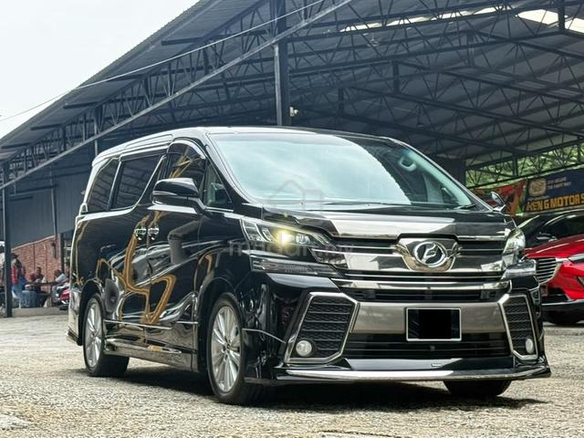 Toyota VELLFIRE 2.5 ZA JBL SOUND POWER BOOT 7 SEAT - 1