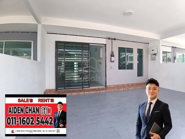 KleMeru Ipoh Gated & Guarded Single Storey House Sewa 1