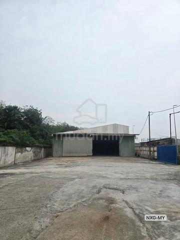 FACING MAINROAD !! 25,122ft Kampung Jawa Factory WareHouse Klang 1