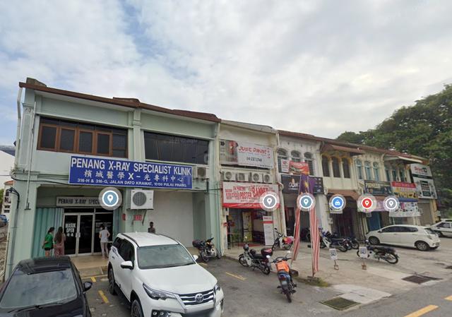 2 Units Double Storey Shop Main Road Georgetown Dato Keramat 1