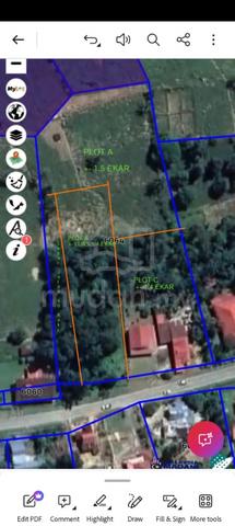 Tanah sebahagian ,saiz 1.5 ekar, kg.Mendum, Lenggeng 1