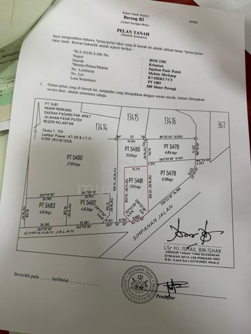 tanah kg gutong pasir puteh 1