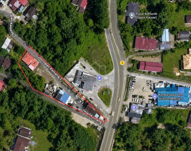 Tanah Tepi Jalan Utama, Teluk Kemang Port Dickson 1
