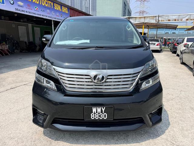 2014 Toyota VELLFIRE 2.4 X (A) One Malay Owner - 2