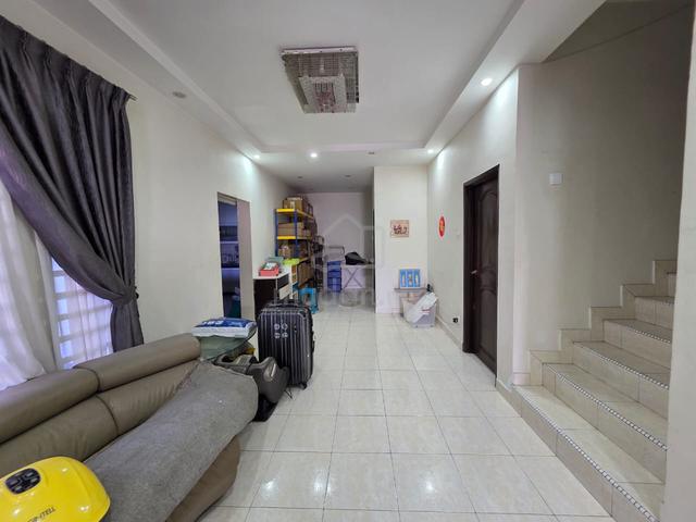 kempas indah end-lot unblock big double storey terrace house bukit 3