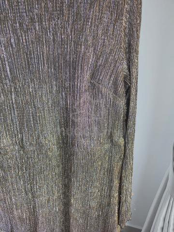 Gold Shimmer Layered Dress - photo 2 of 6