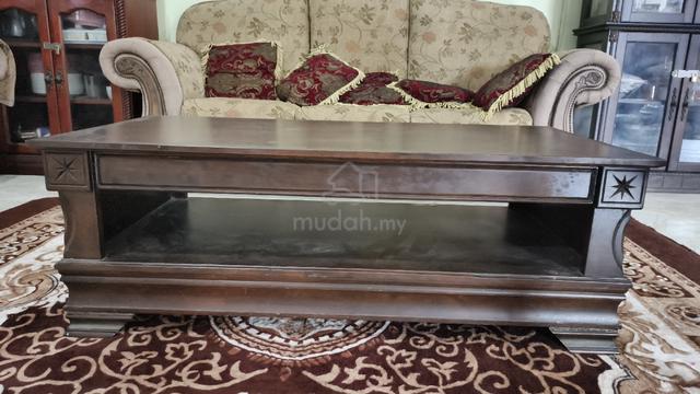 Coffee Table (Meja Kopi) Diraja - Kayu Solid - photo 2 of 2