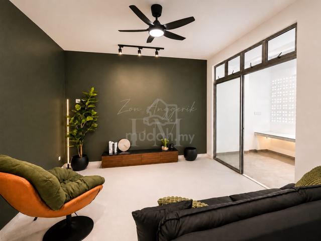 Renovated+Fully Extendπ₯ Interior Deco Cantik! Zon Anggerik, Amanjaya 1
