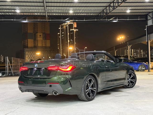 UNREG 2021 Bmw 420i Cabriolet 2.0 (A) Green Msport - 4