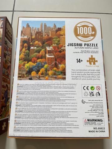 1000pcs Puzzle Jigsaw - RM30 for both (1 New) - photo 3 of 3