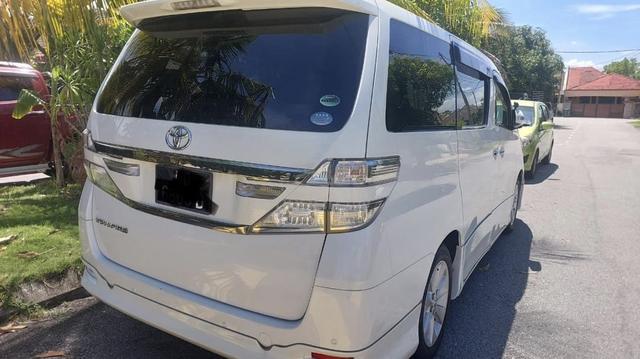 2012 Toyota VELLFIRE 2.4 V ANH20W FACELIFT (A) - 2