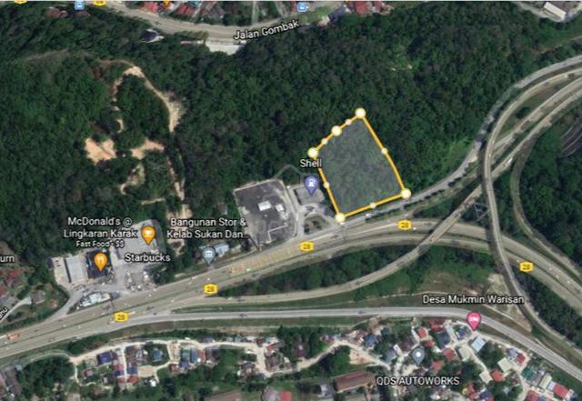 Kuala Lumpur Gombak Commercial Freehold Land For Sale 1
